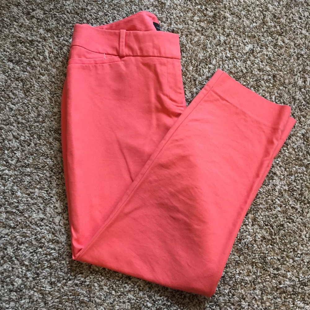 The Limited Pink Trouser Ankle Pants